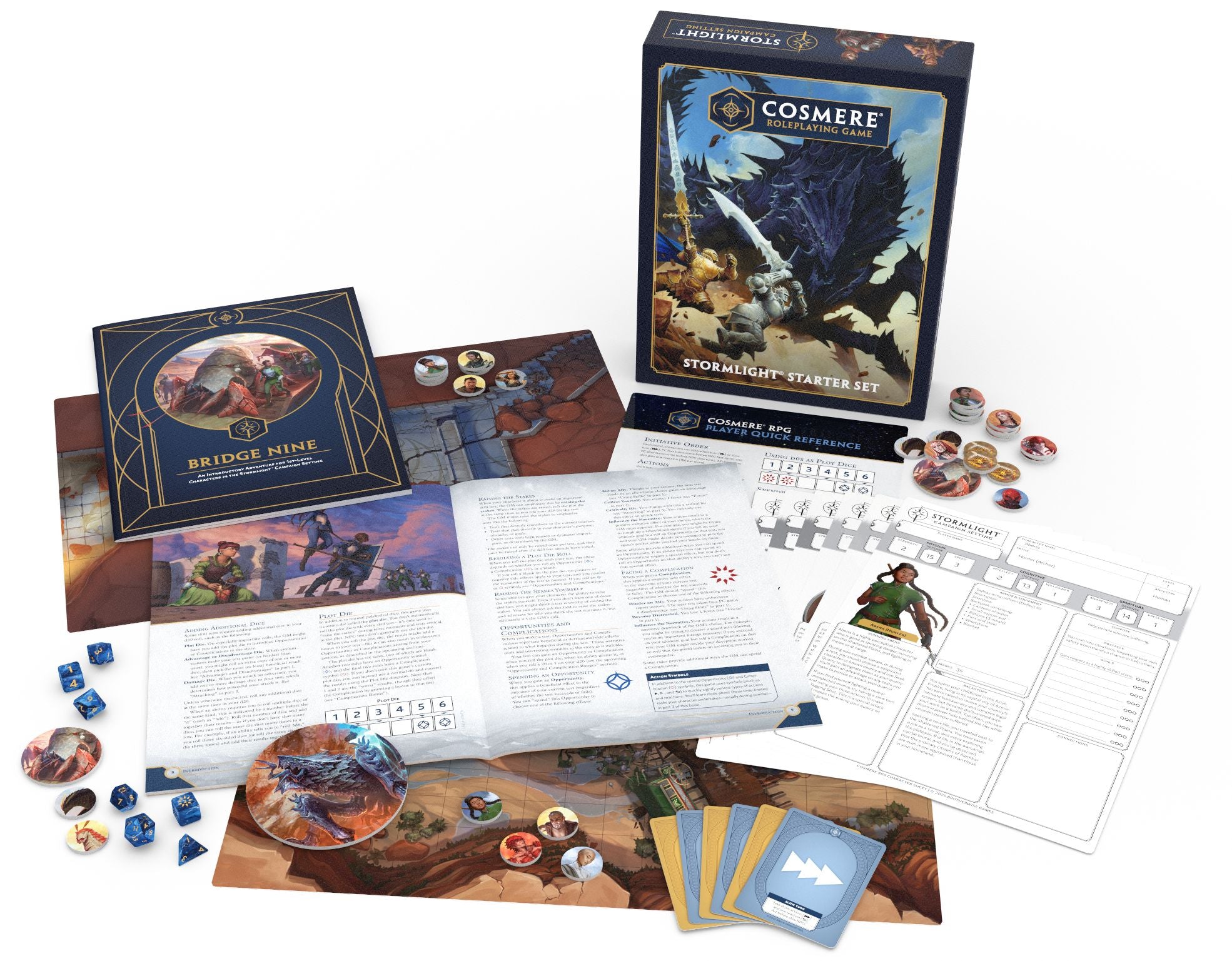 Cosmere RPG: Stormlight Starter Set (Barnes & Noble Exclusive) by Brotherwise Games