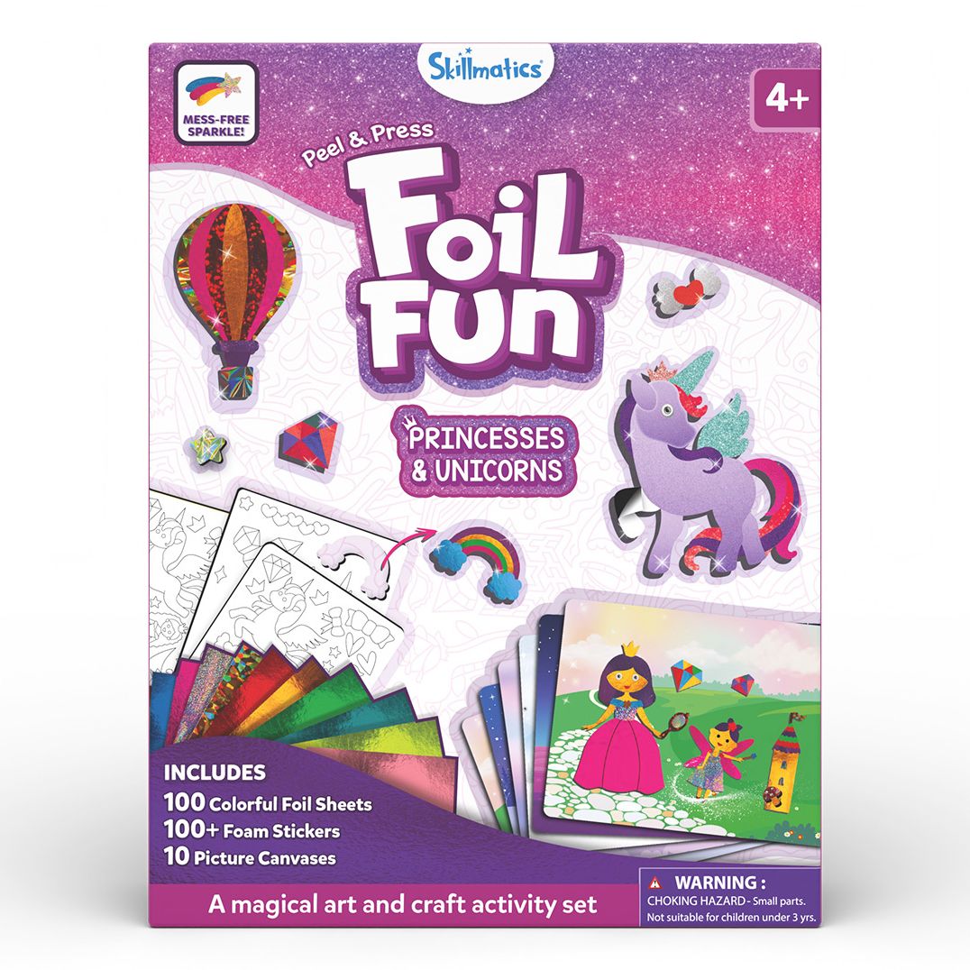 Foil Fun Unicorns & Princesses