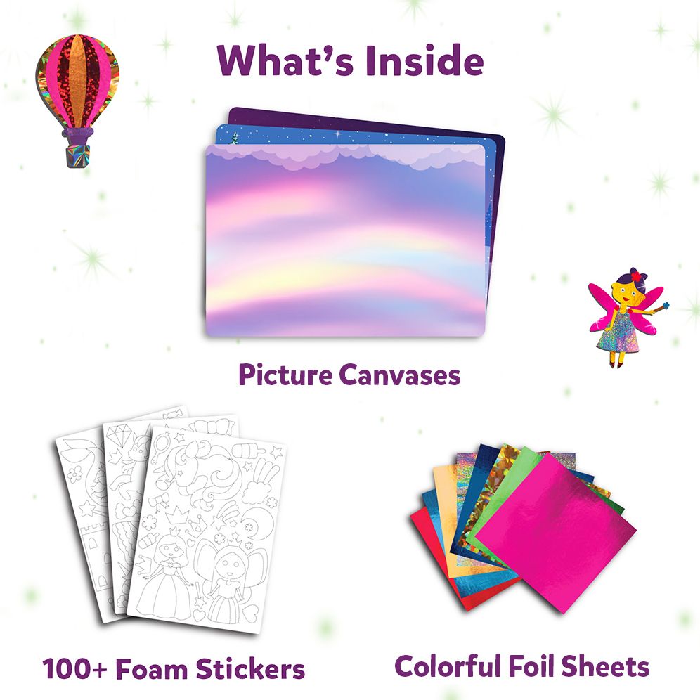 Foil Fun Unicorns & Princesses