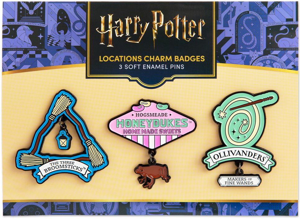 Harry Potter Locations Charm Badges