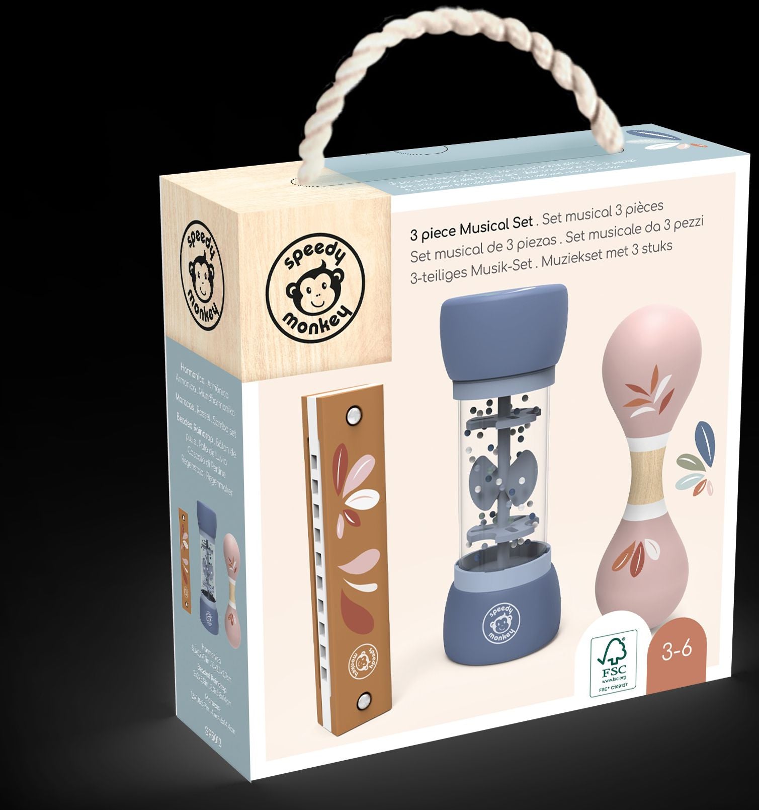 3 Piece Musical Instrument Set