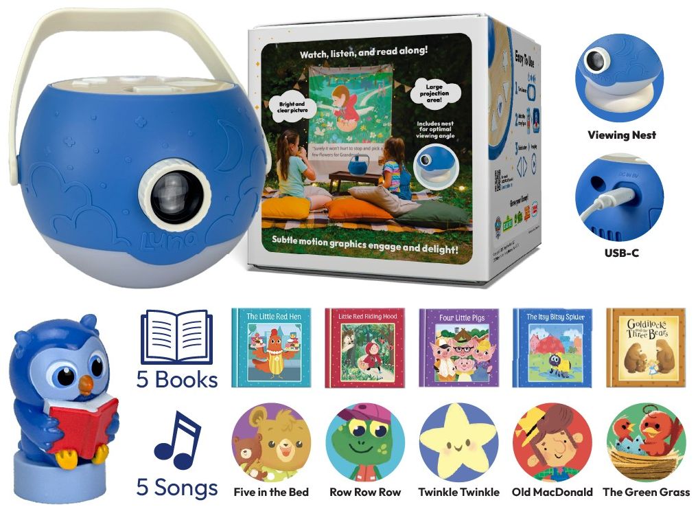 Luna Storytime Projector Classic Stories with Owl