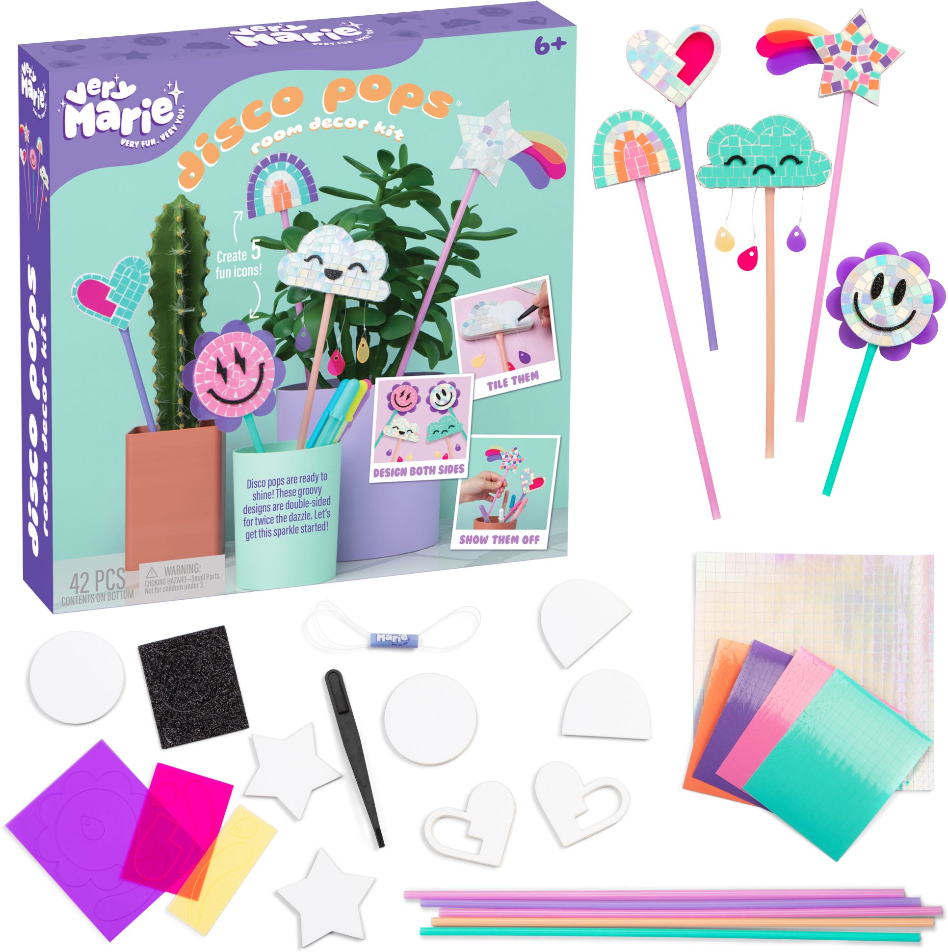 Very Marie Disco Pops Room Decor Kit