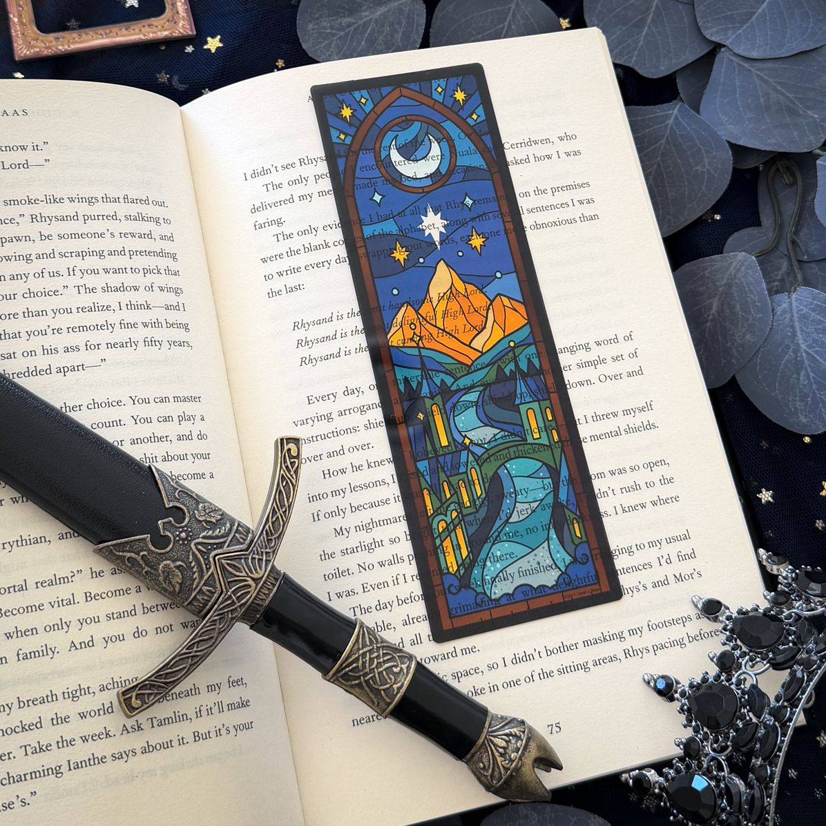 ACOTAR Velaris Stained Glass Bookmark
