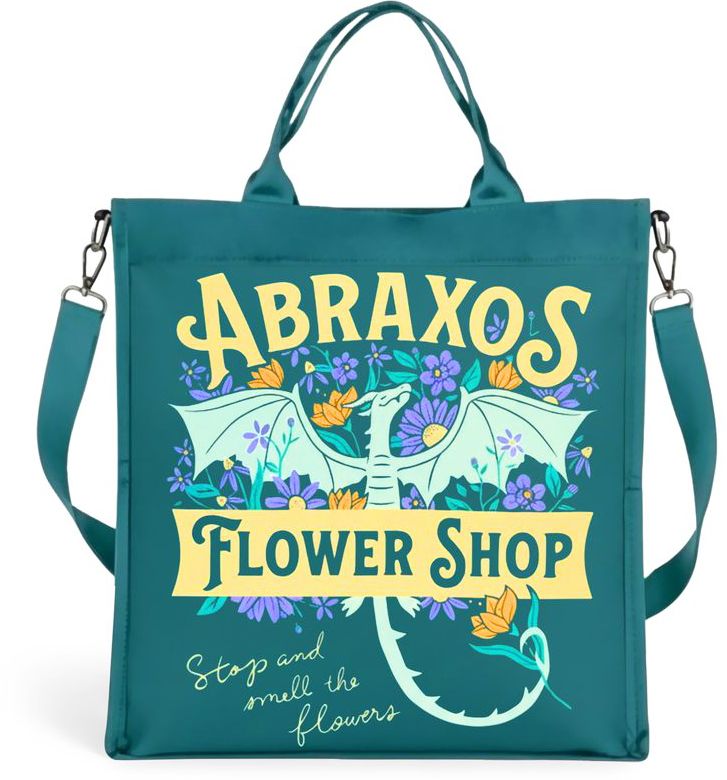 Abraxos Flower Shop Book Bag