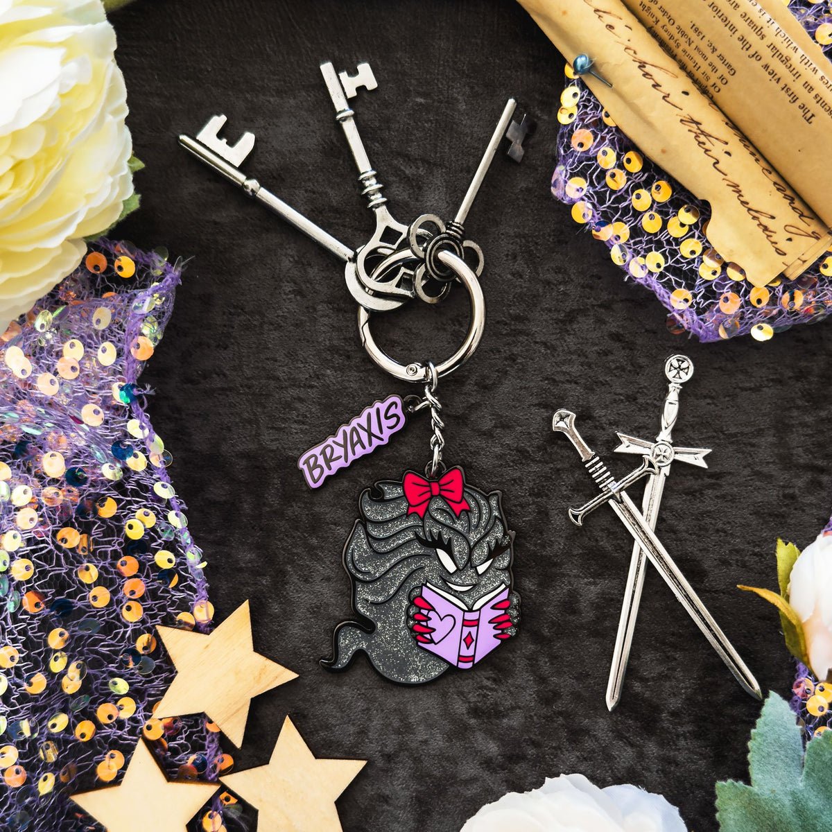 A Court of Thorns and Roses, Bryaxis Girlie Bag Charm (BN Exclusive)