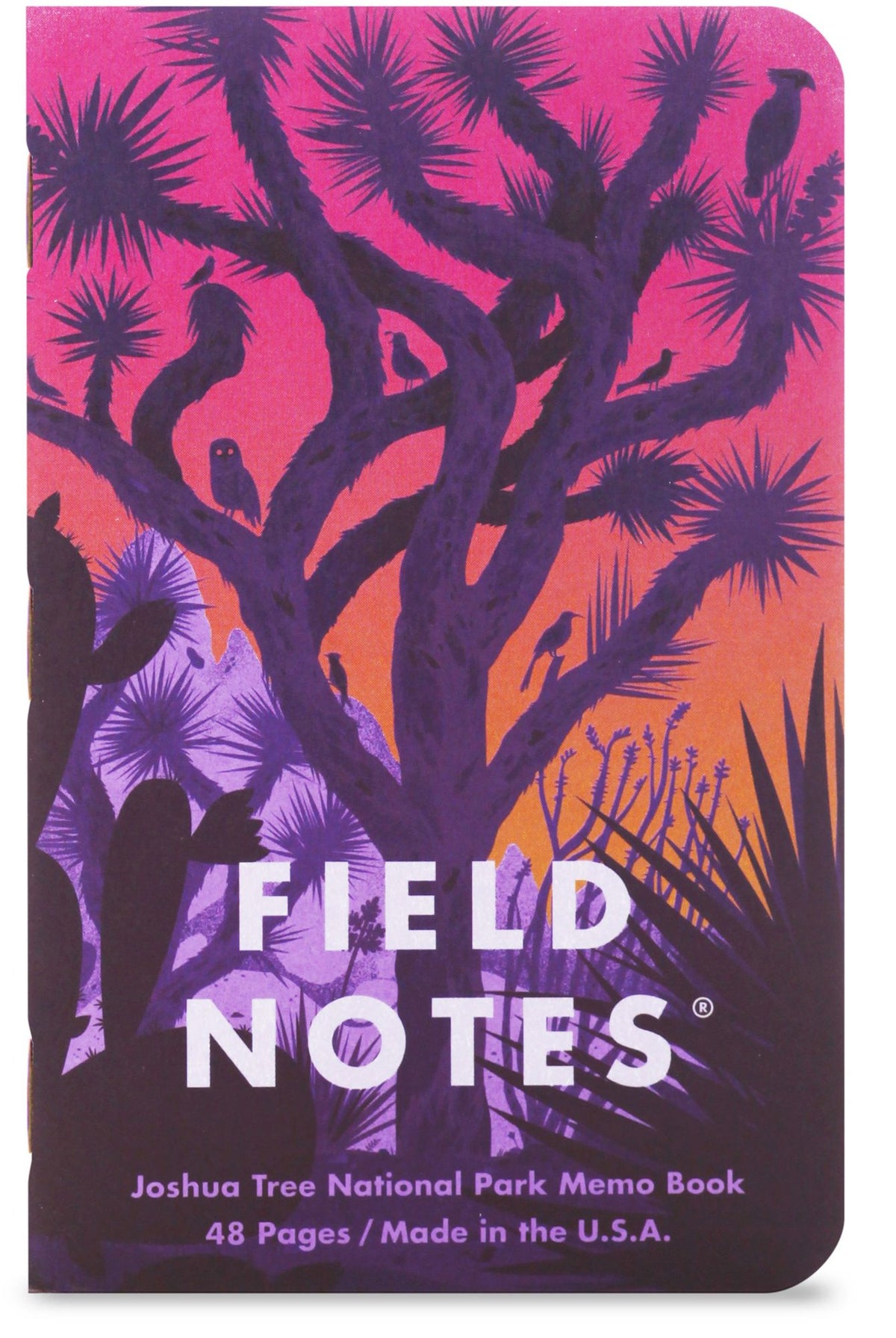 National Parks set of 3 Memo Books - Grand Canyon, Joshua Tree, Mount Rainier