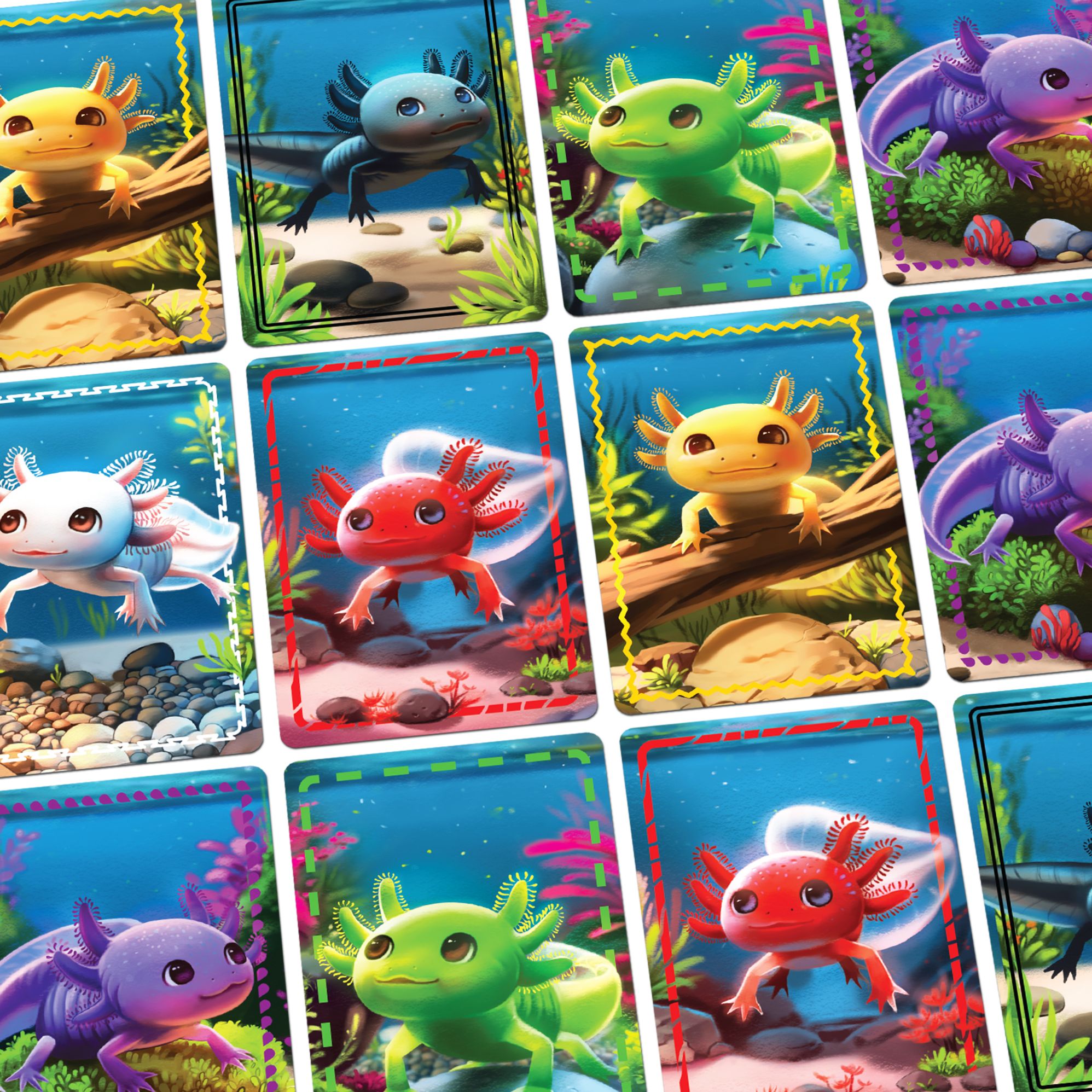 A Lotta Axolotls by Eric Olsen