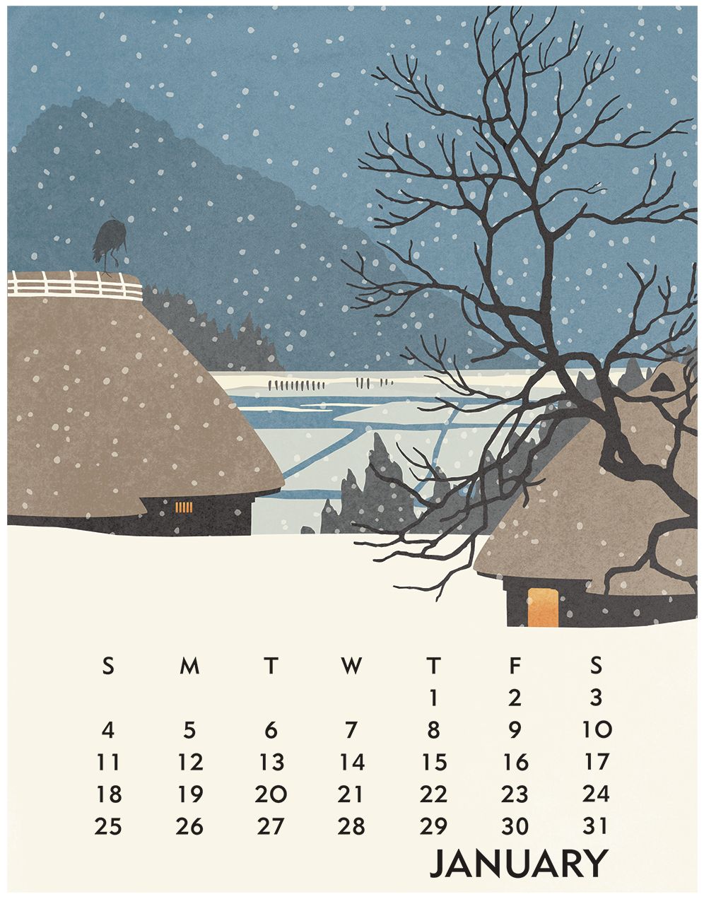 2026 Linnea Design Poster Calendar