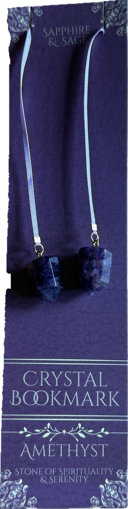 Amethyst Crystal Bookmark