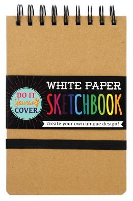 White DIY Cover Sketchbook 5a?? X 7.5a??