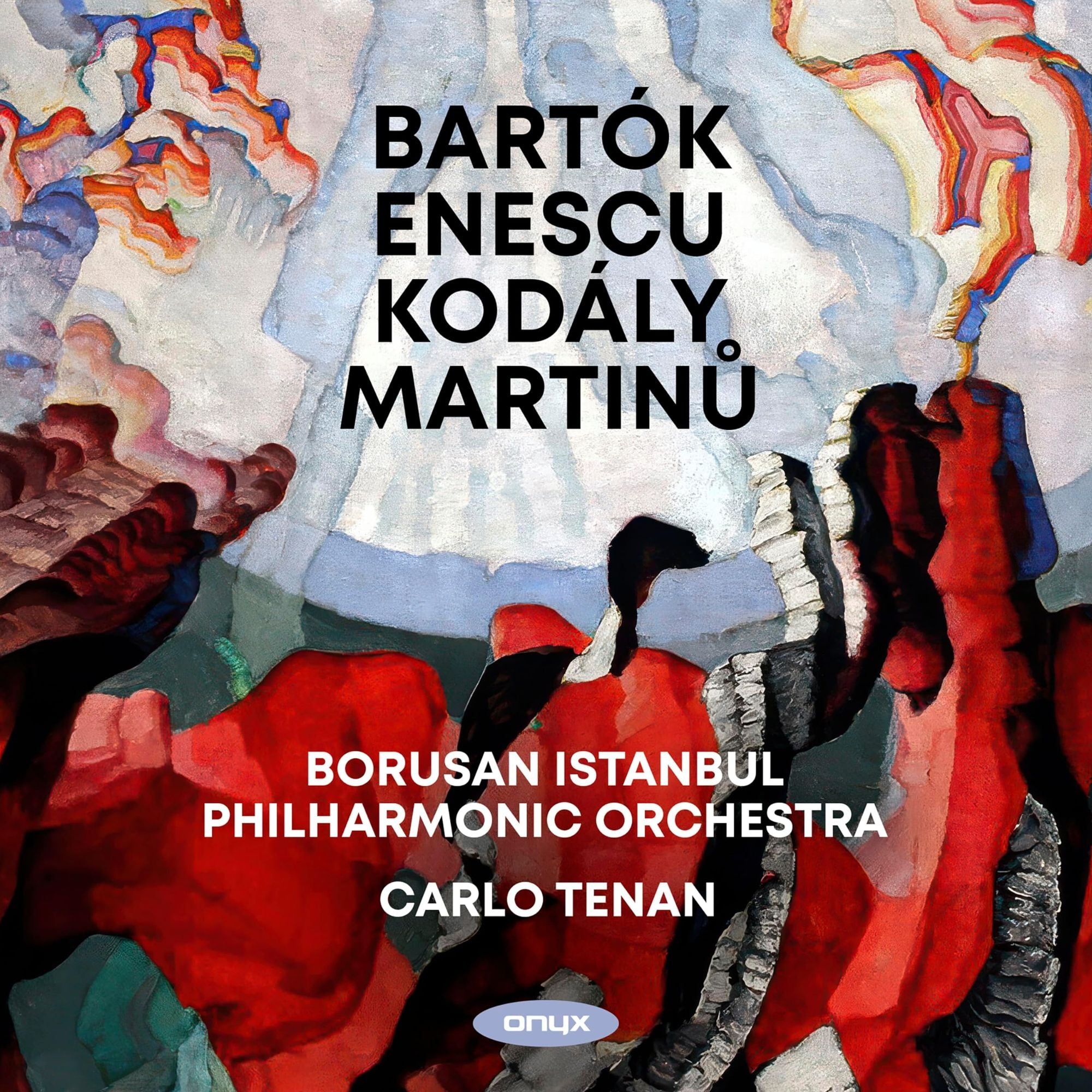 Bartók, Enescu, Kodály, Martinu