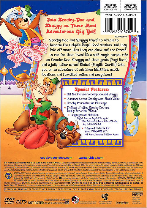 Scooby-Doo in Arabian Nights [Eco Amaray]