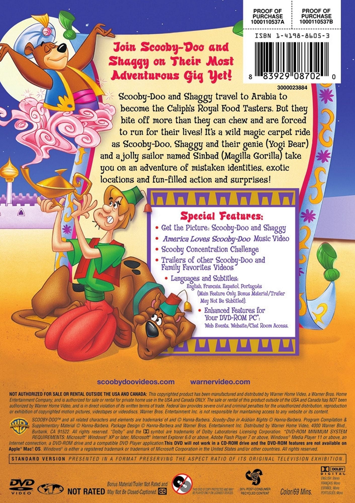 Scooby-Doo in Arabian Nights [Eco Amaray]