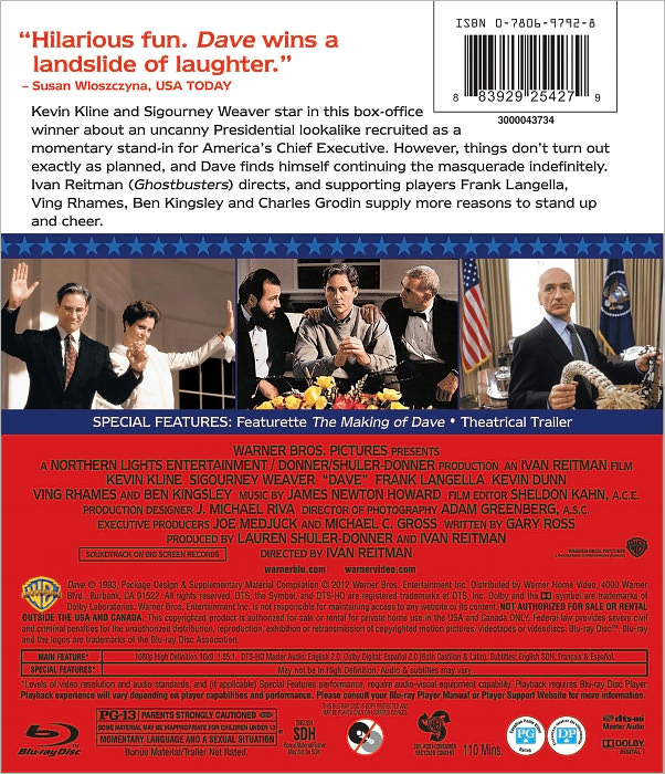 Dave [Blu-ray]