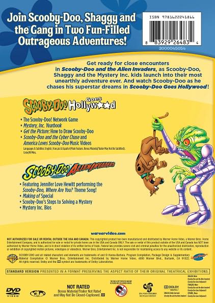 Scooby-Doo Goes Hollywood/Scooby-Doo and the Alien Invaders [2 Discs]