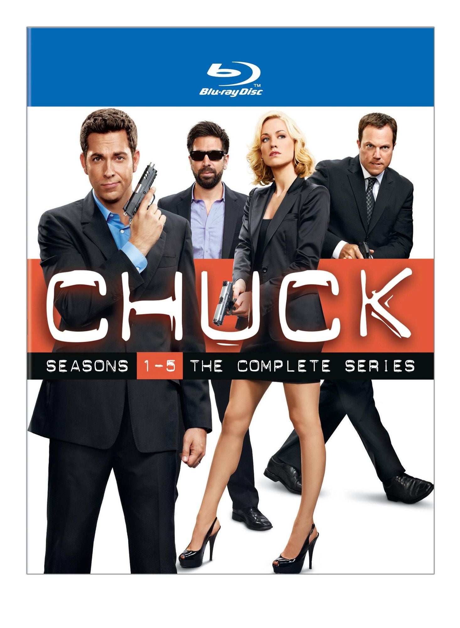 Chuck: The Complete Series [17 Discs] [Blu-ray]