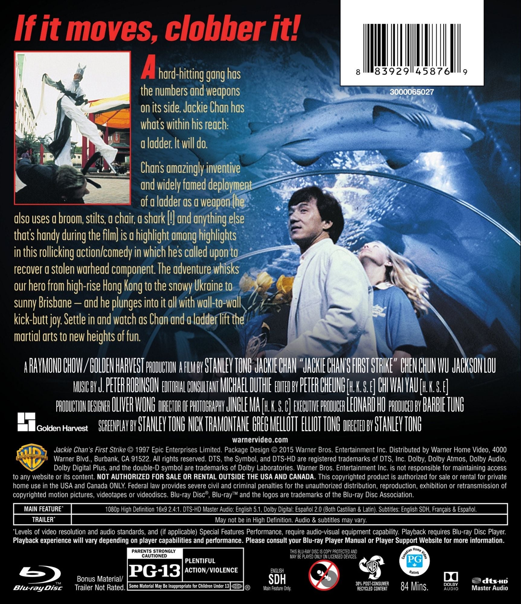 Jackie Chan's First Strike [Blu-ray]