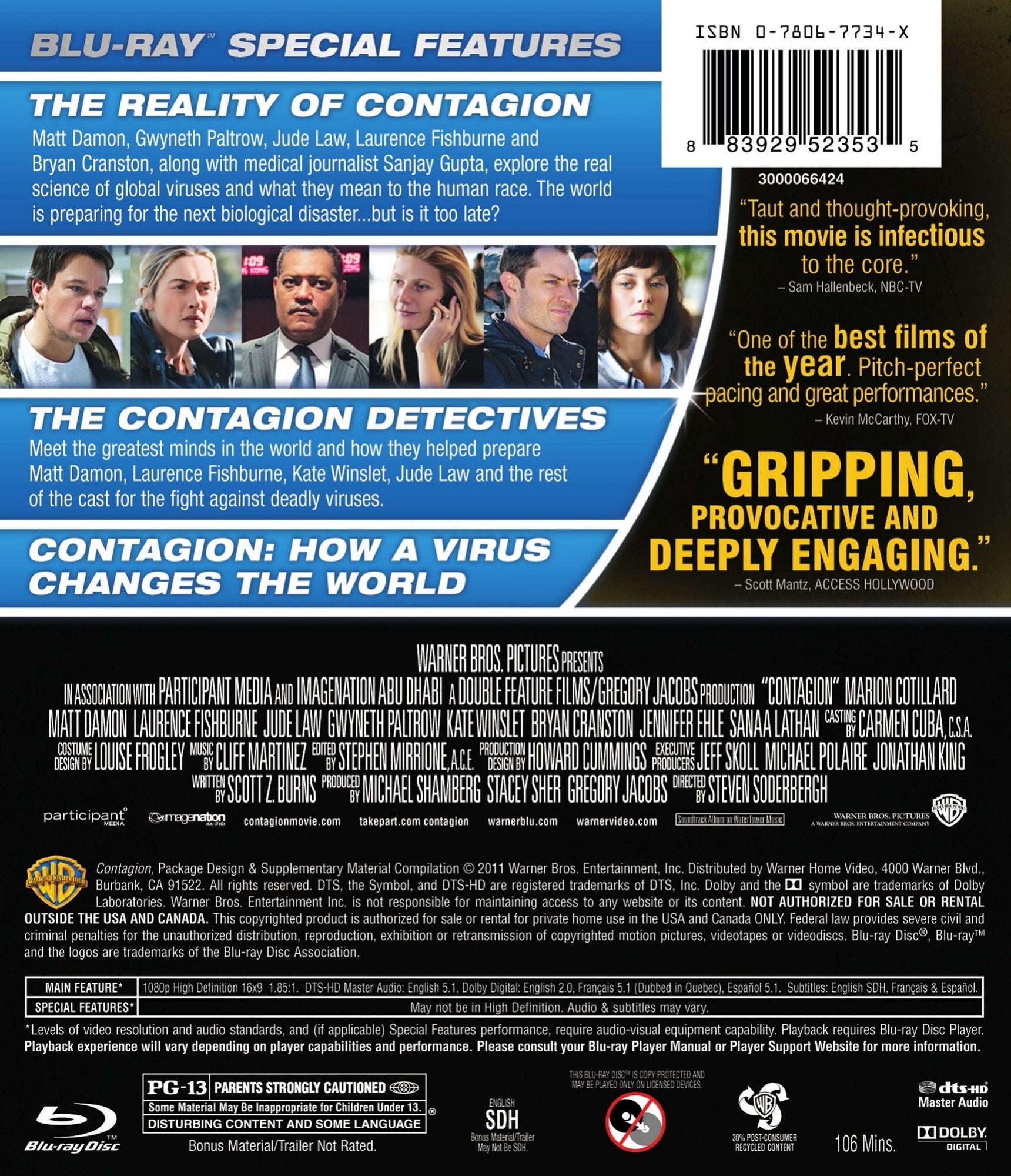Contagion [Blu-ray]