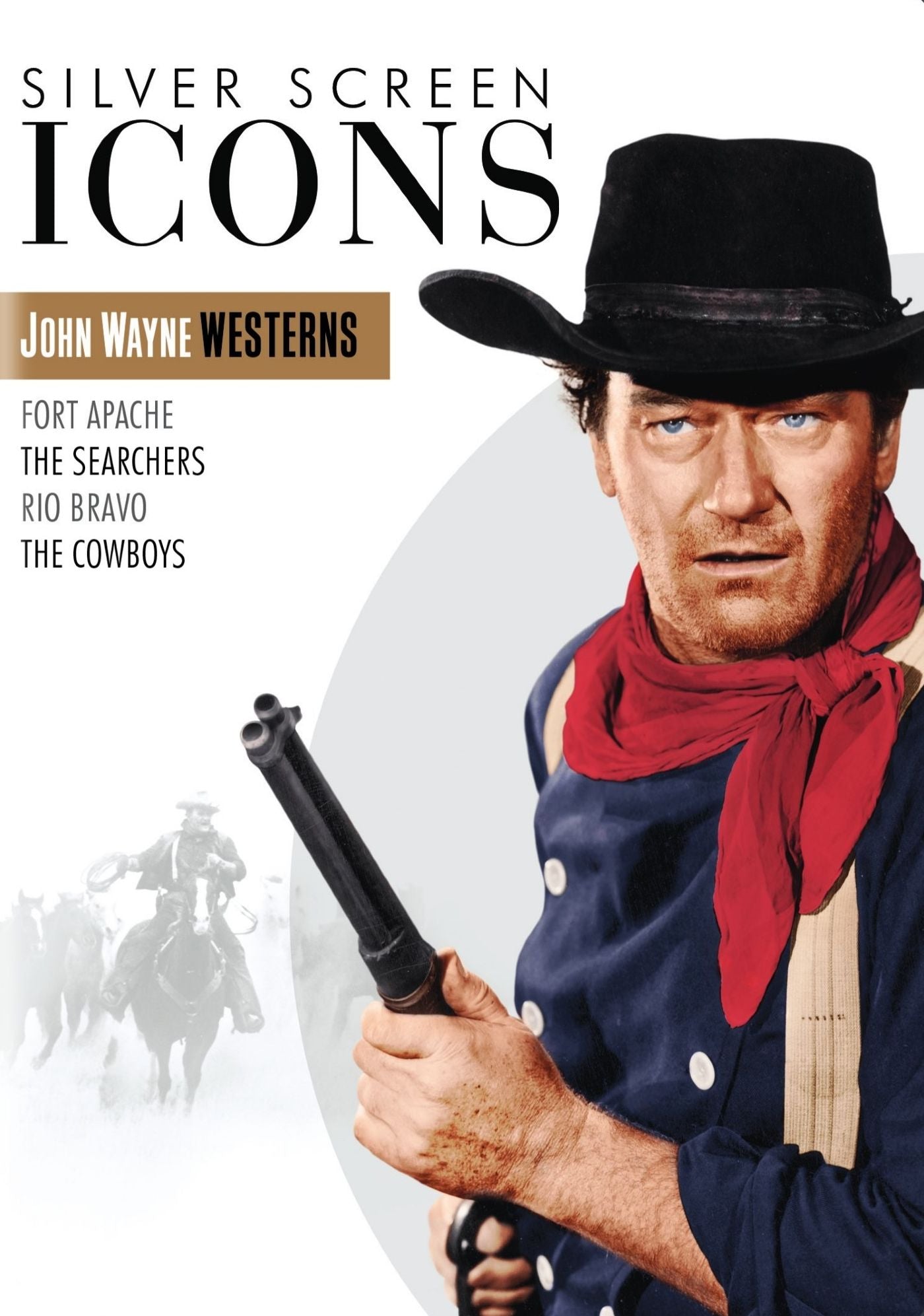 Silver Screen Icons: John Wayne Westerns [4 Discs]