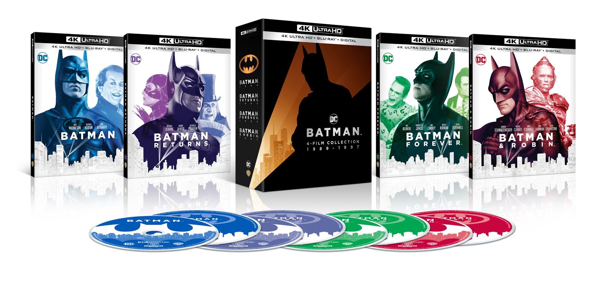Batman 4K Film Collection [4K Ultra HD Blu-ray/Blu-ray]