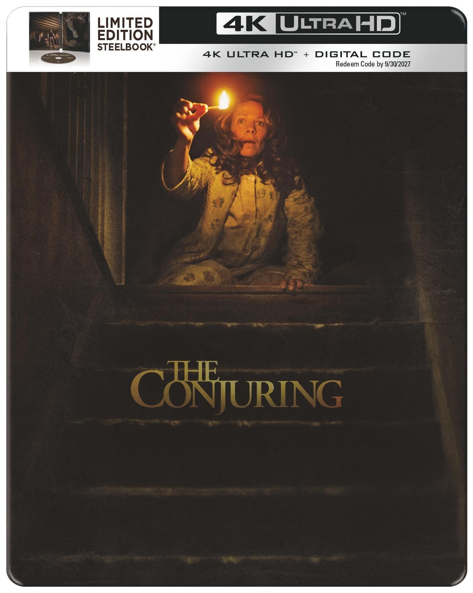 The Conjuring [4K Ultra HD Blu-ray] [Steelbook]
