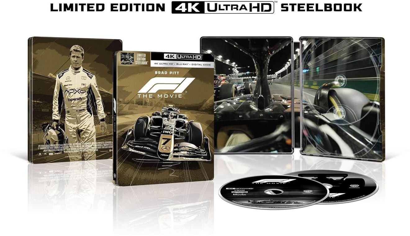 F1 [4K Ultra HD Blu-ray][Steelbook]
