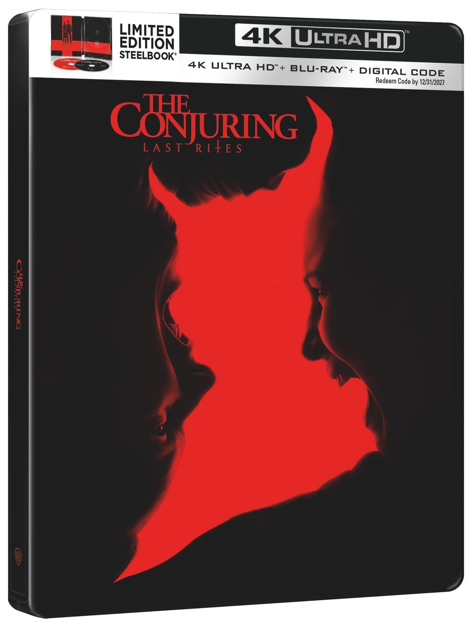 The Conjuring: Last Rites [4K Ultra HD Blu-ray] [Steelbook]