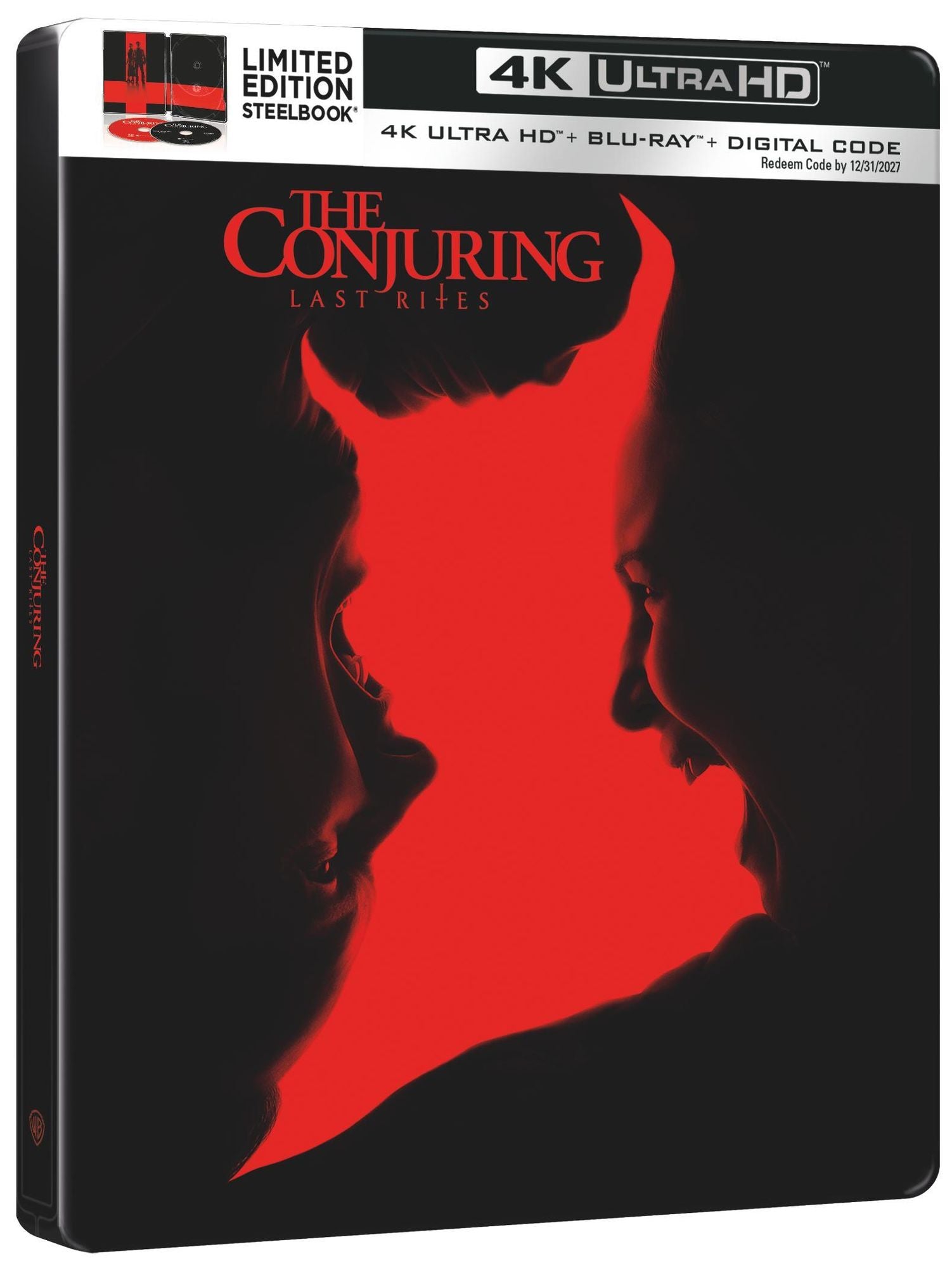 The Conjuring: Last Rites [4K Ultra HD Blu-ray] [Steelbook]