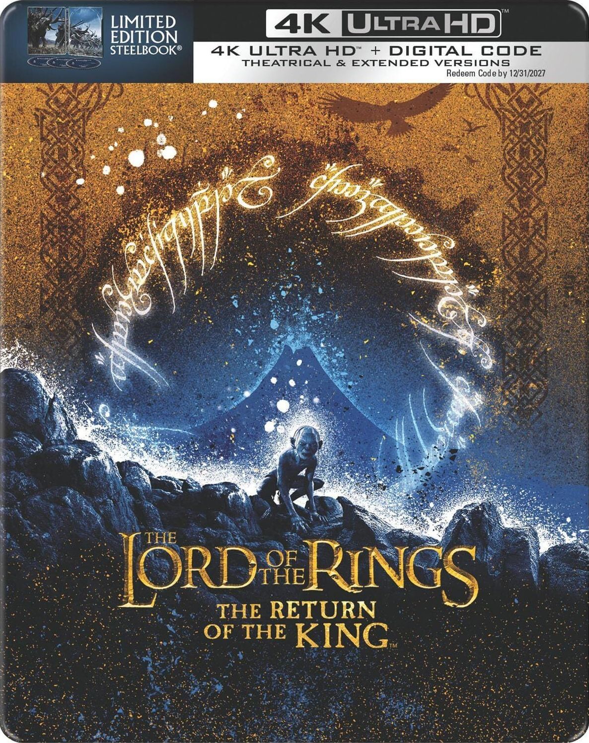 The Lord of the Rings: The Return of the King [4K Ultra HD Blu-ray] [Limited Edition] [SteelBook]