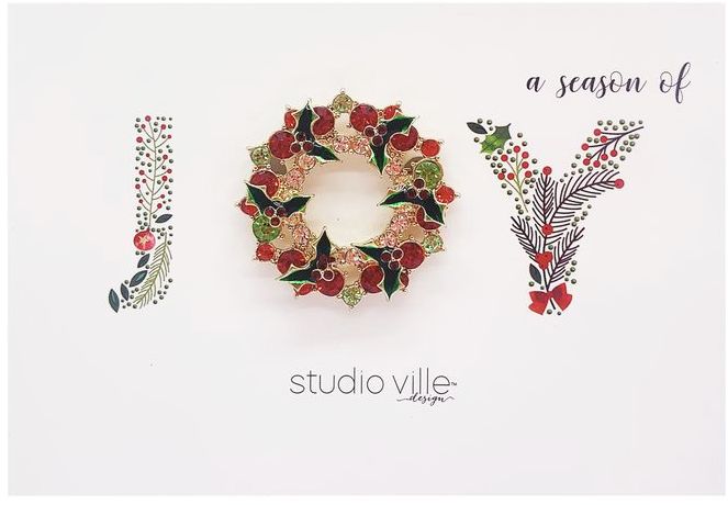 Wreath Pin