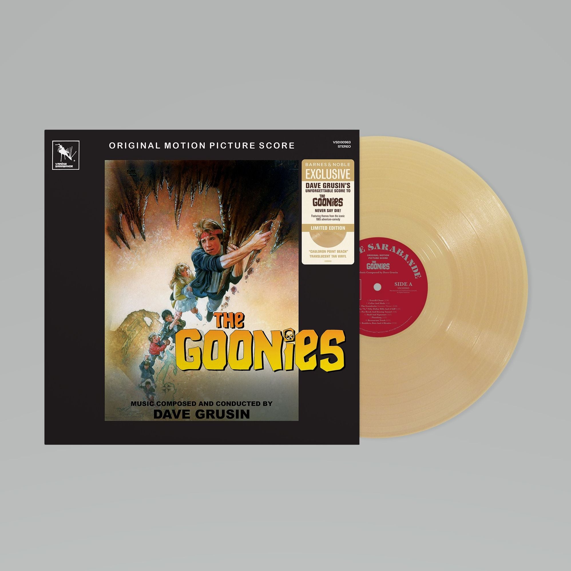 The Goonies [Original Motion Picture Score] ["Cauldron Point Beach" Translucent Tan Vinyl] [Barnes & Noble Exclusive]