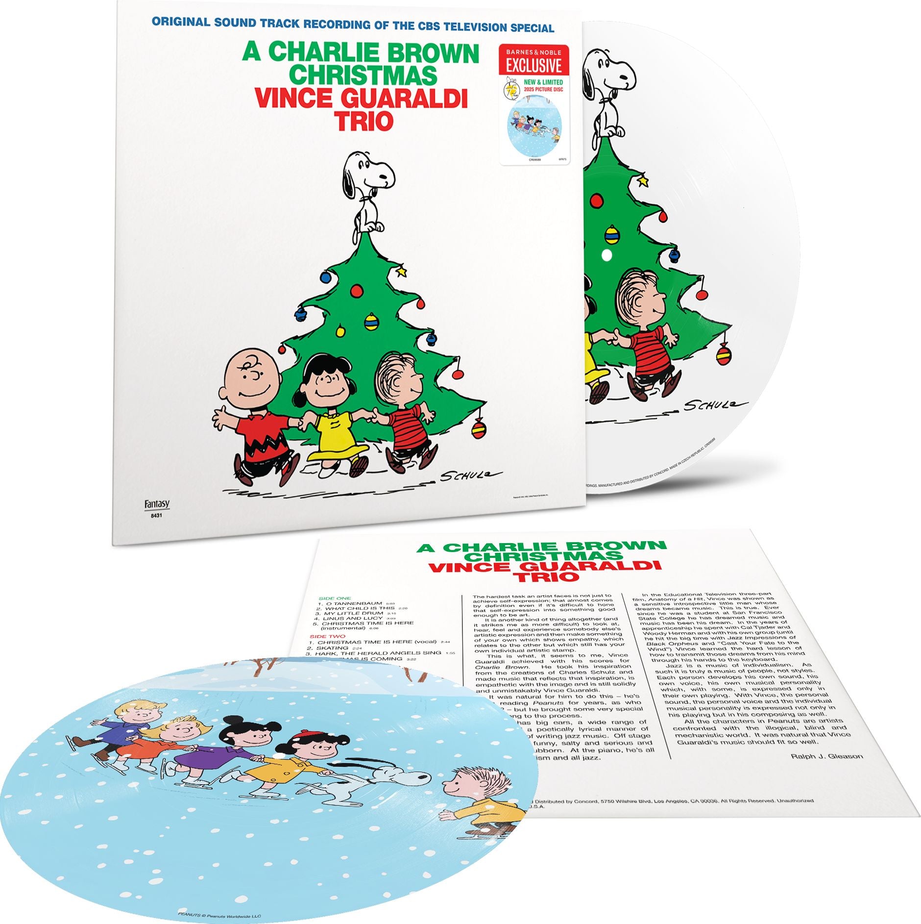 A Charlie Brown Christmas [60th Anniversary Edition] [2025 Picture Disc] [Barnes & Noble Exclusive]