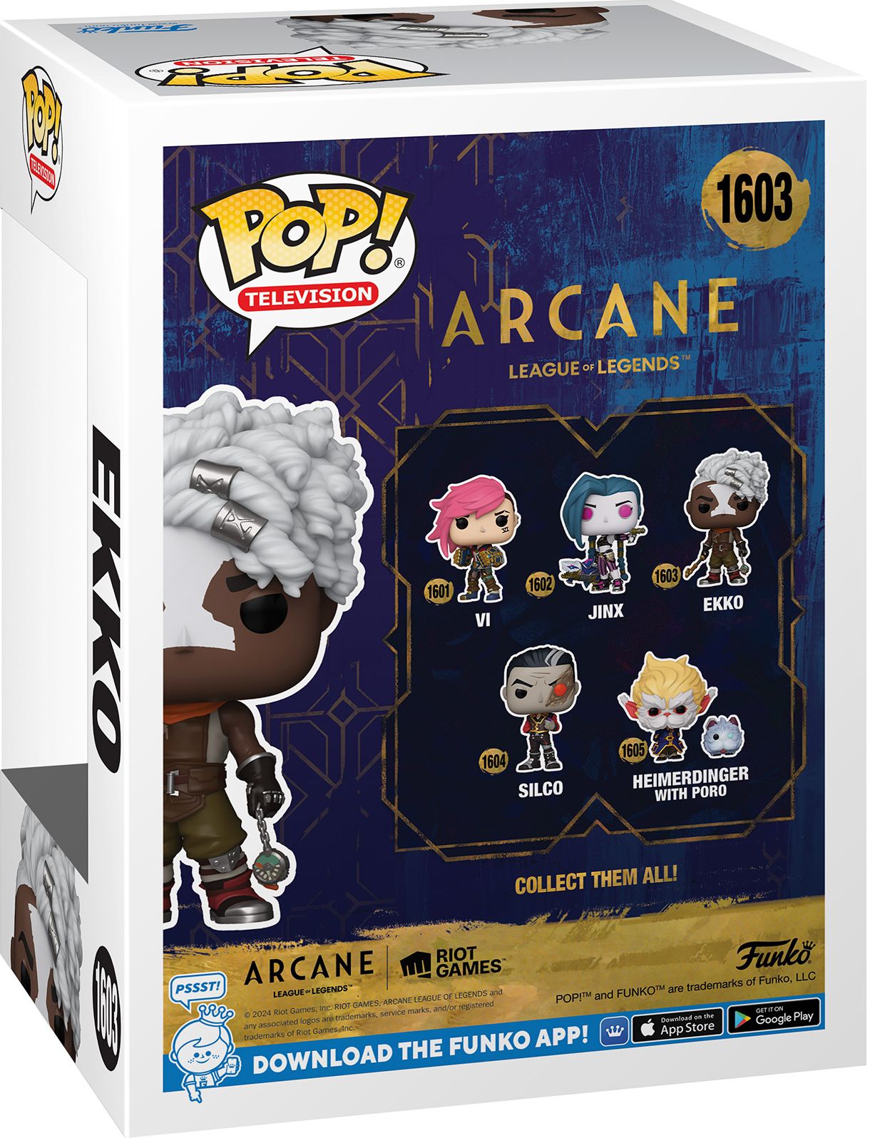 Funko POP! TV: Arcane League of Legends, Ekko Funko Pop! Vinyl Figure