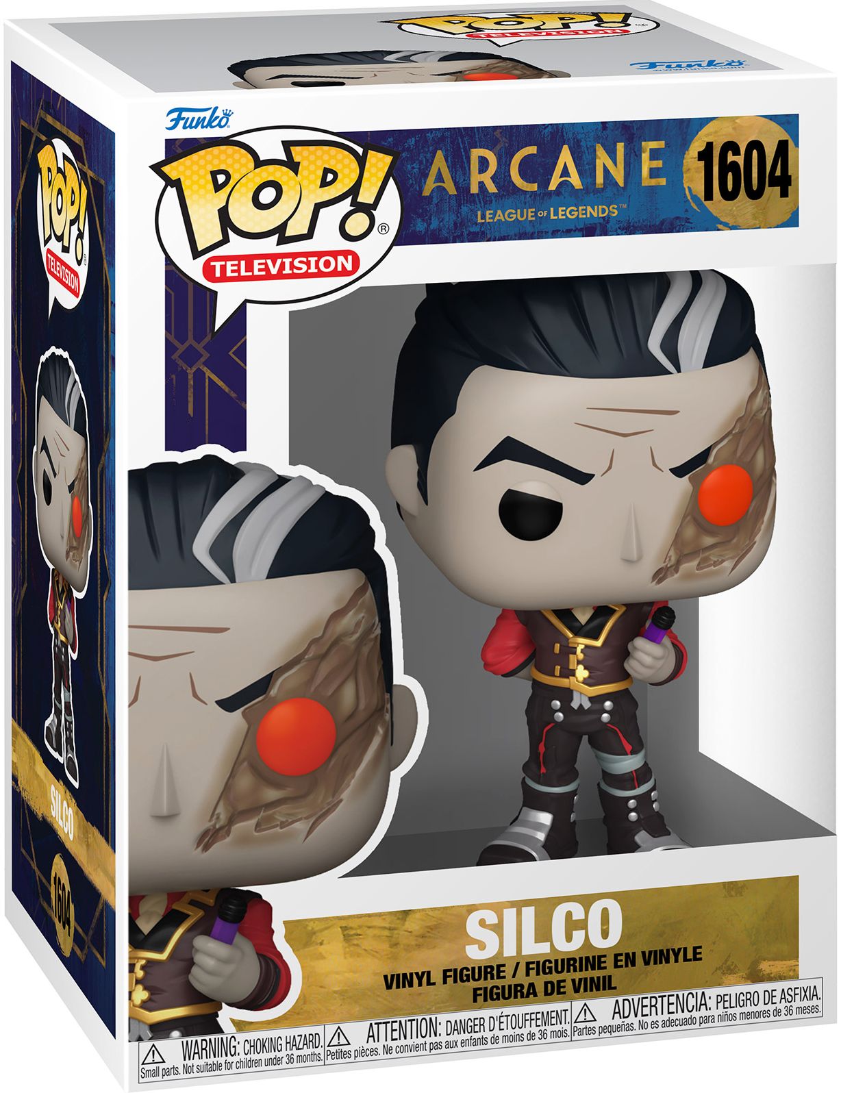 Funko POP! TV: Arcane League of Legends, Silco Funko Pop! Vinyl Figure
