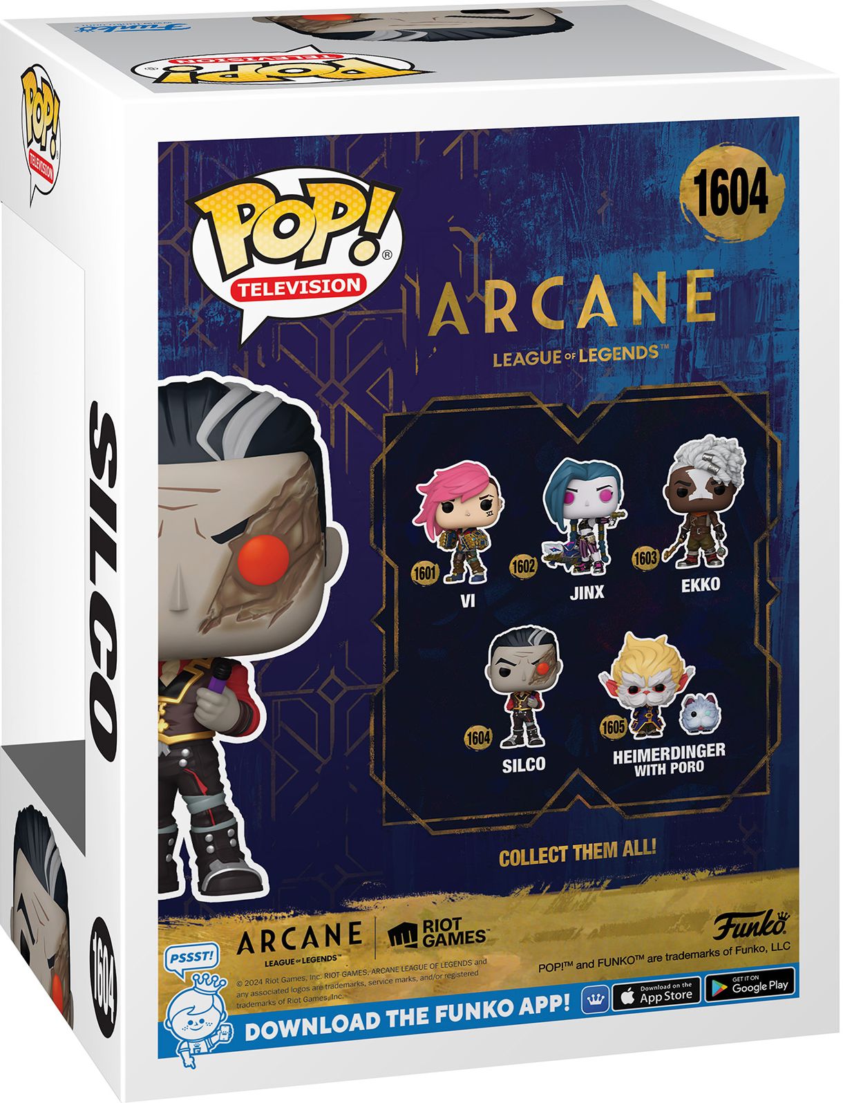 Funko POP! TV: Arcane League of Legends, Silco Funko Pop! Vinyl Figure
