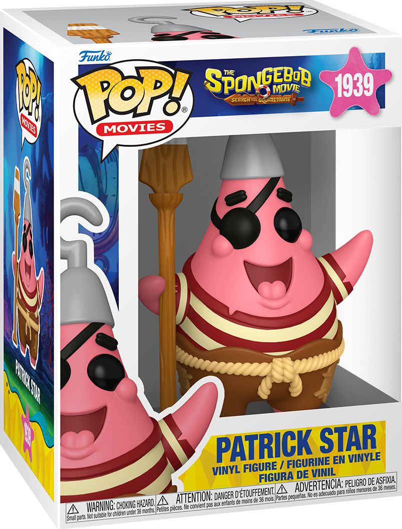 Funko POP! Movies: The SpongeBob Movie: Search for SquarePants, Patrick Star