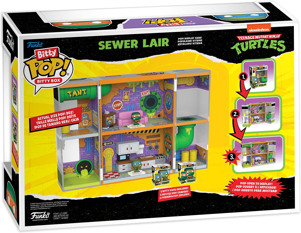 Bitty Boxes: TMNT- Sewer Lair