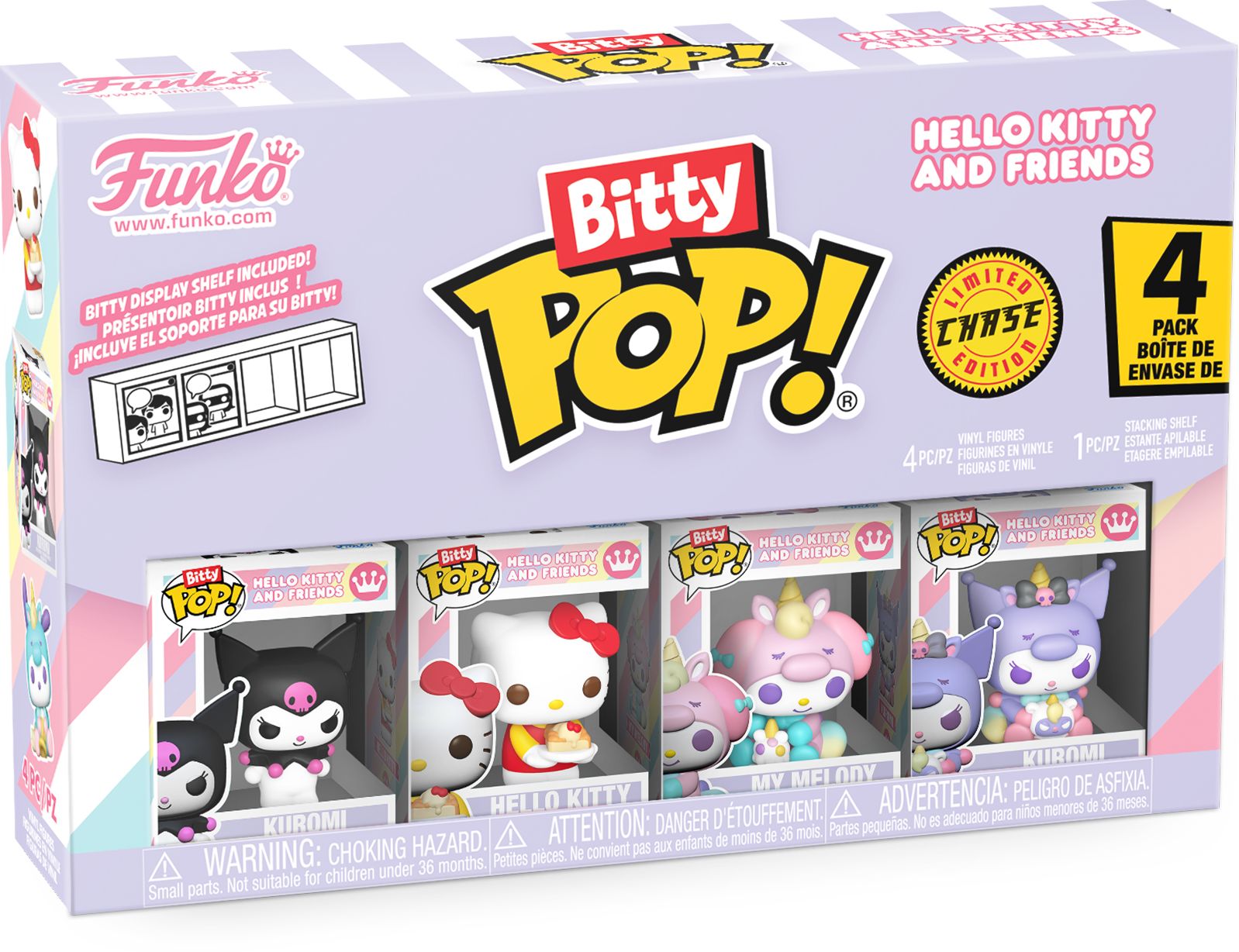 Bitty POP: Sanrio- Kuromi 4 Pack