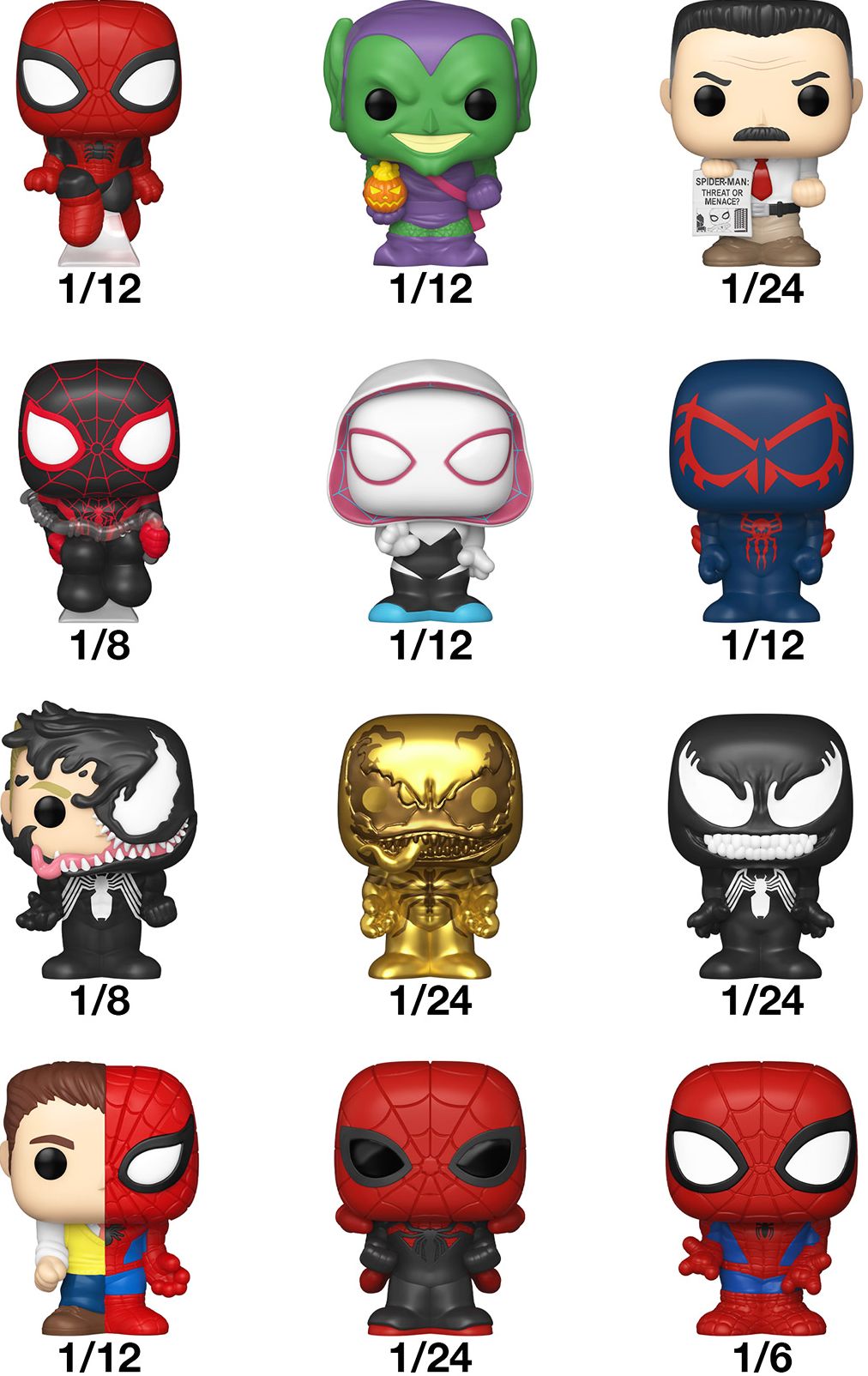 Bitty POP Singles: Spider-Man- 24PC PDQ