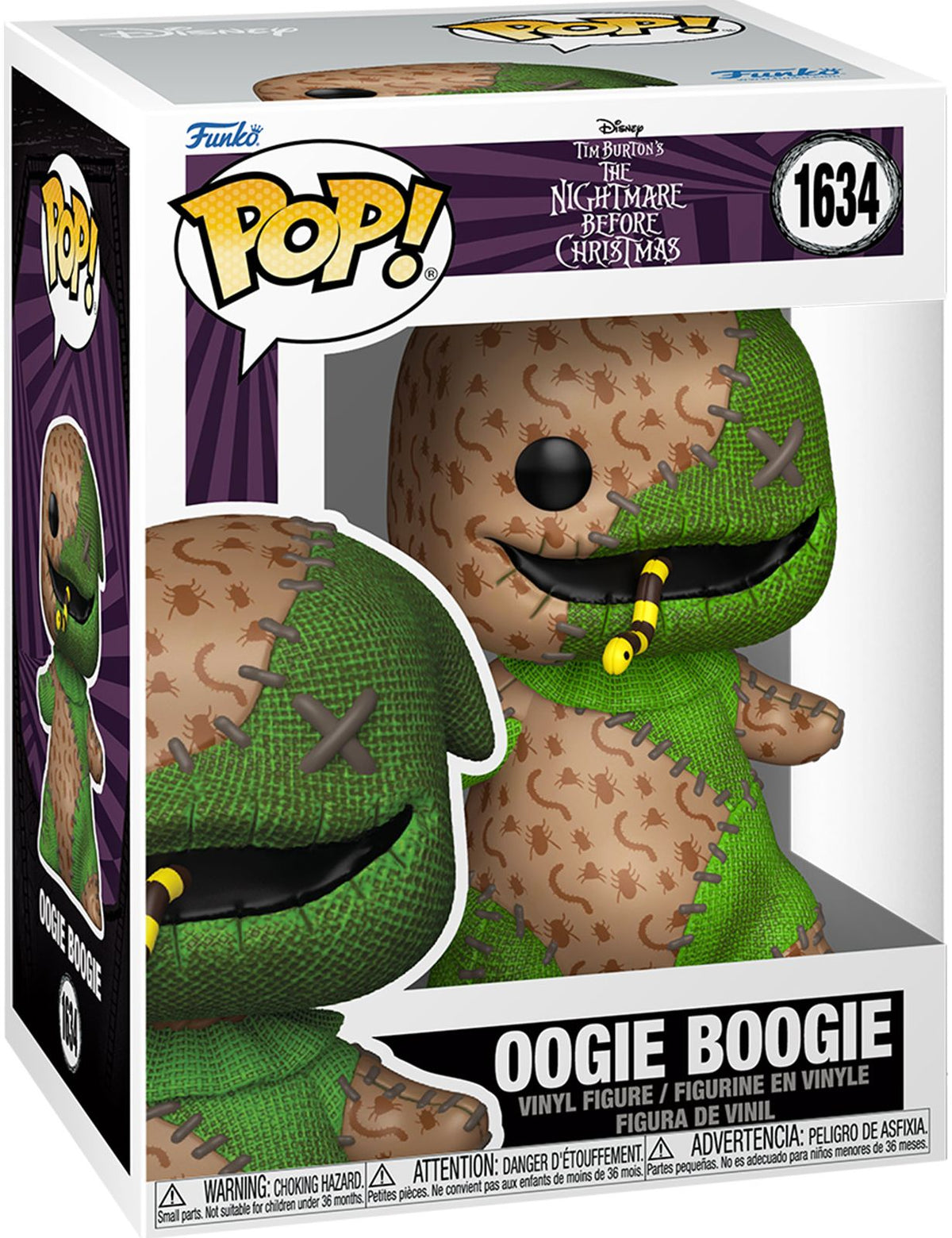Funko POP! Disney: The Nightmare Before Christmas, Patchwork Oogie Boogie
