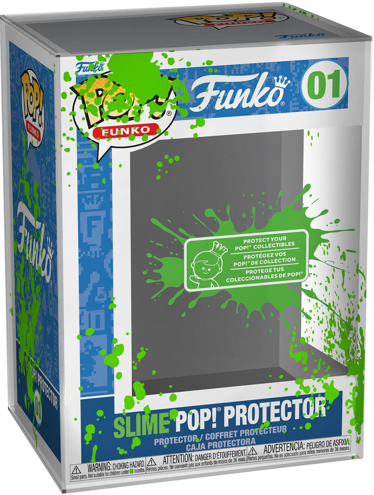 Funko POP! Printed UV POP Protector :Slime Splatter