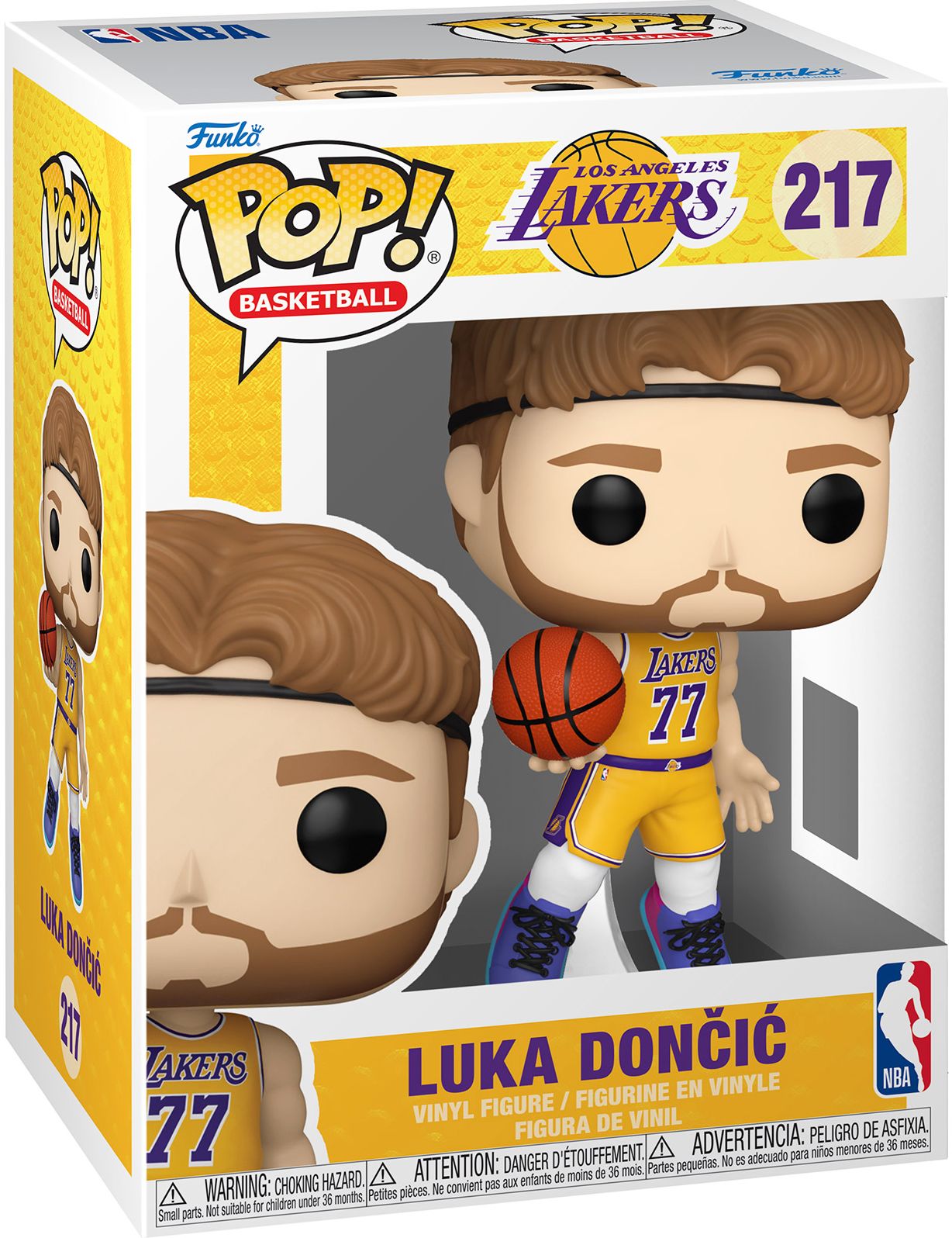 Funko POP! NBA: Los Angeles Lakers, Luka Doncic