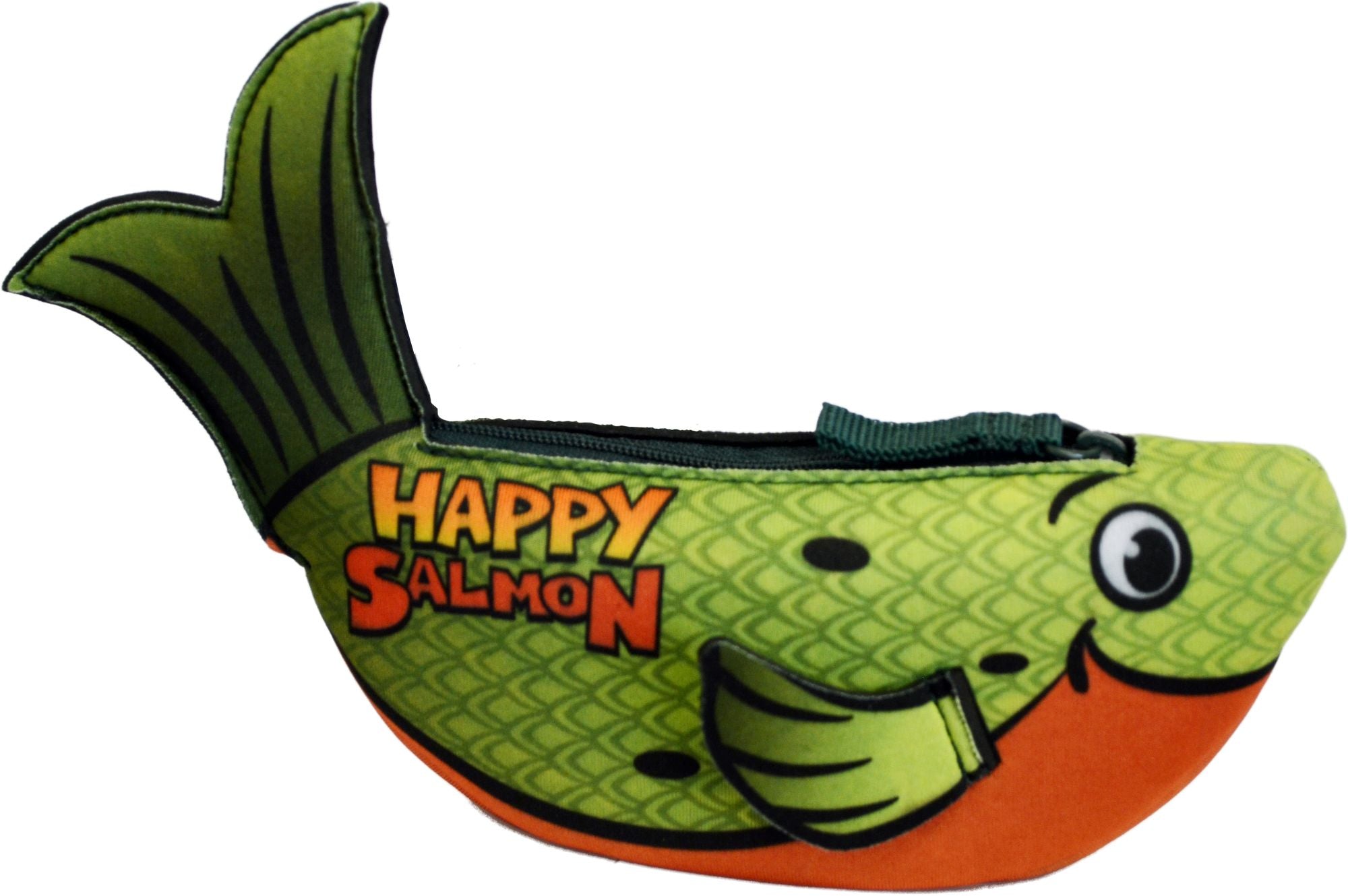 Happy Salmon - Green Fish