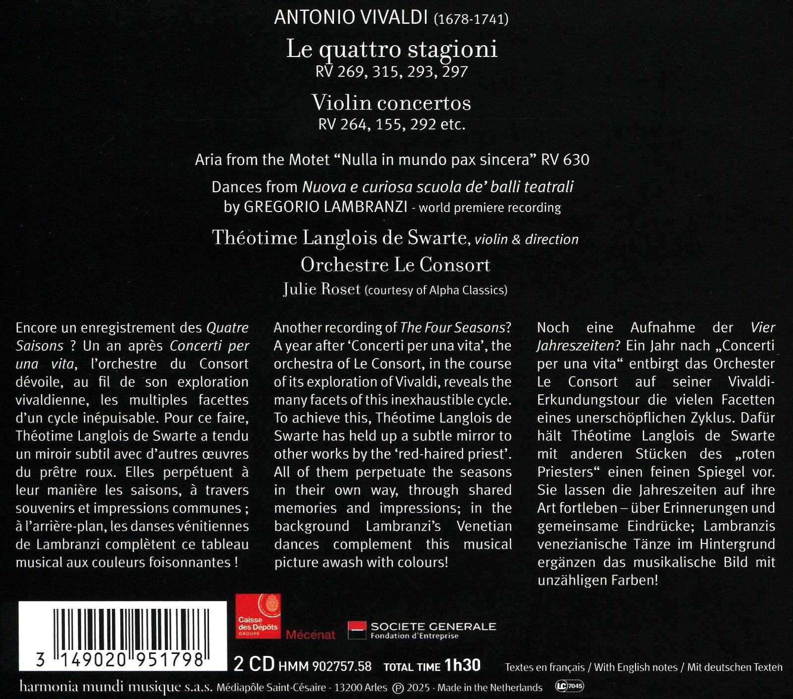 Antonio Vivaldi: Le Quattro Stagioni