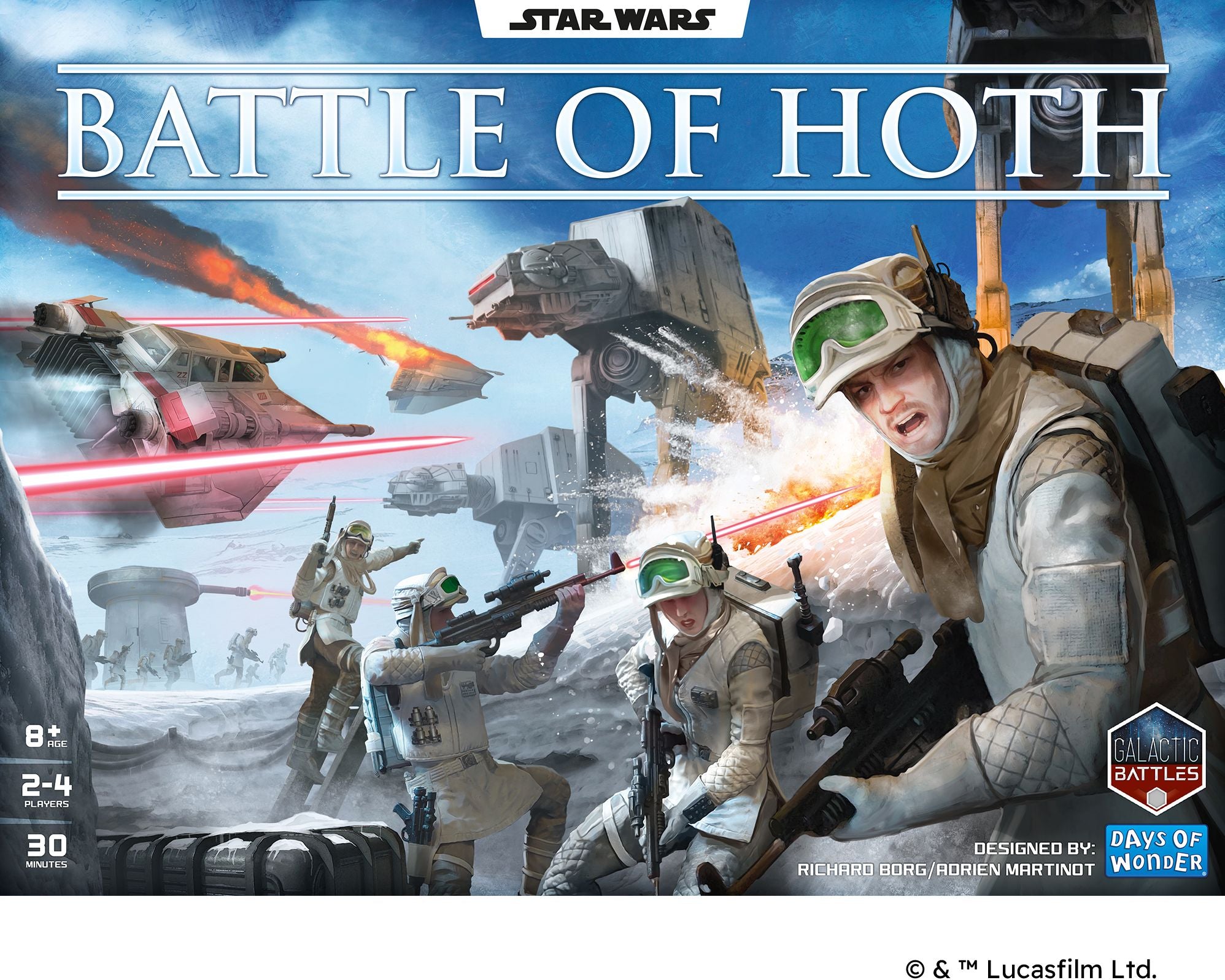 Star Wars: Battle of Hoth by Richard Borg, Adrien Martinot