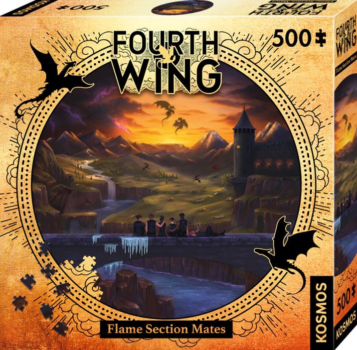 Fourth Wing Jigsaw Puzzle - Flame Section Mates