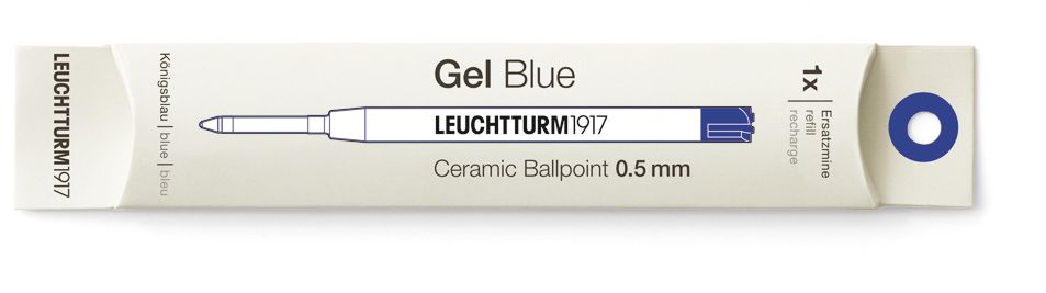 Royal Blue, Refill for Drehgriffel Nr. 1 (gel refill - line width 0.5 mm)