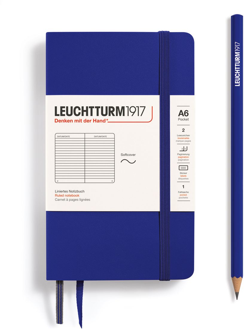 Ink, Softcover, Pocket (A6), 123 p., ruled