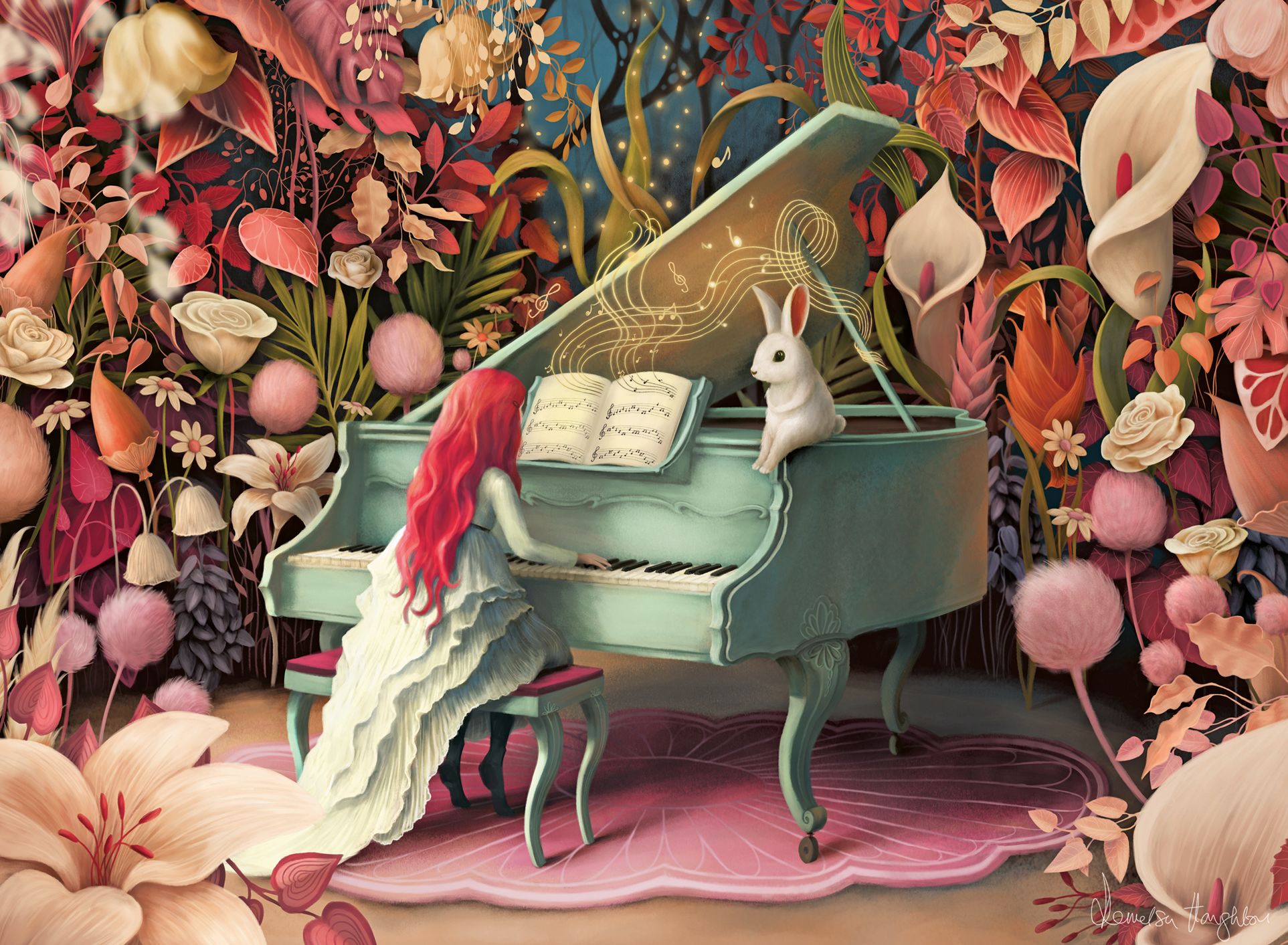 Rabbit Recital 500 pc Puzzle